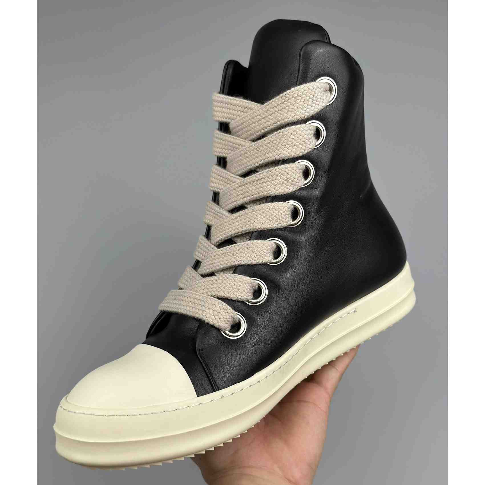 Rick Owens High-Top Sneakers - DesignerGu