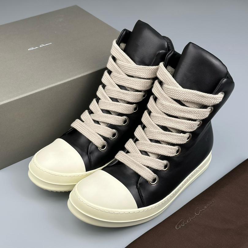 Rick Owens High-Top Sneakers - DesignerGu