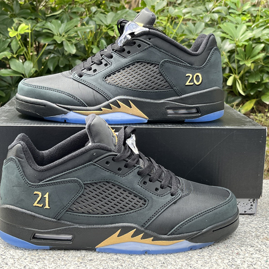 Air Jordan 5 Retro Low WF Sneakers     DJ1094-001  - DesignerGu