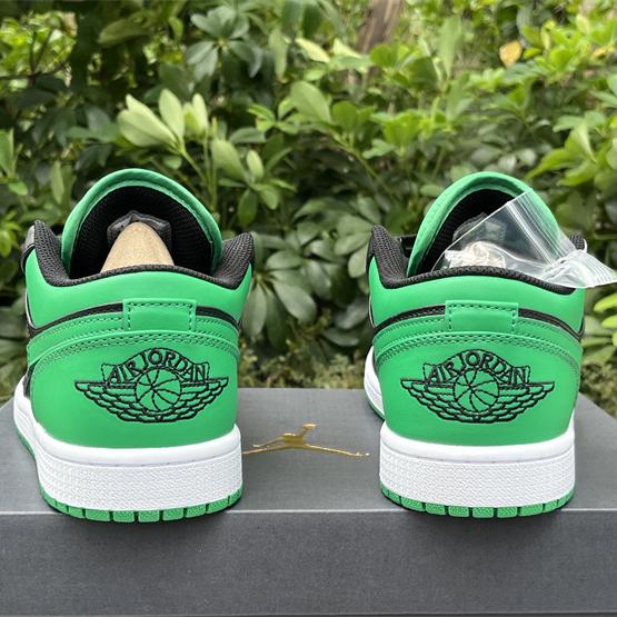 Air Jordan 1 Low “Lucky Green” Sneaker   553558-065  - DesignerGu