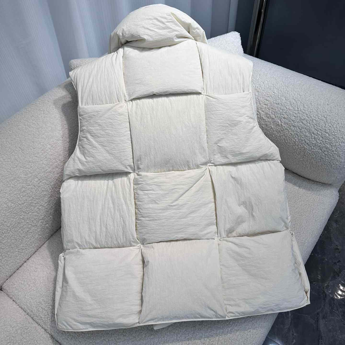 Bottega Veneta Padded Nylon Vest - DesignerGu