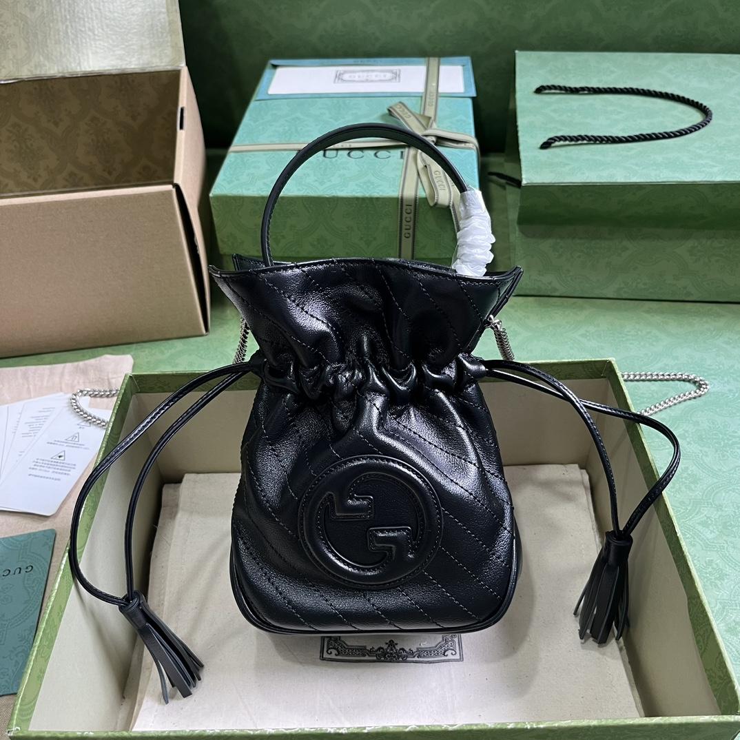 Gucci Blondie Mini Bucket Bag - DesignerGu