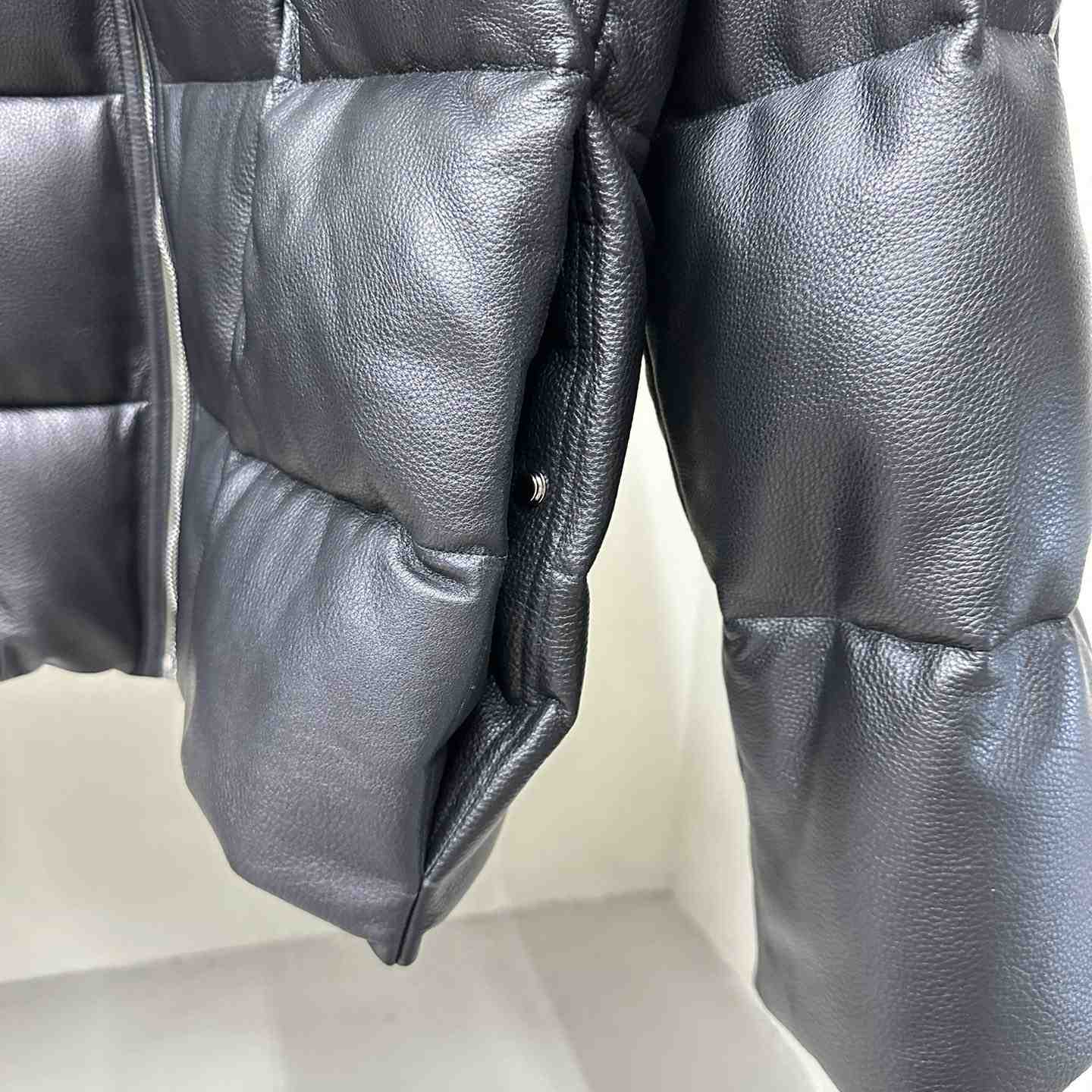 Rick Owens Down Jacket With Zipper - DesignerGu