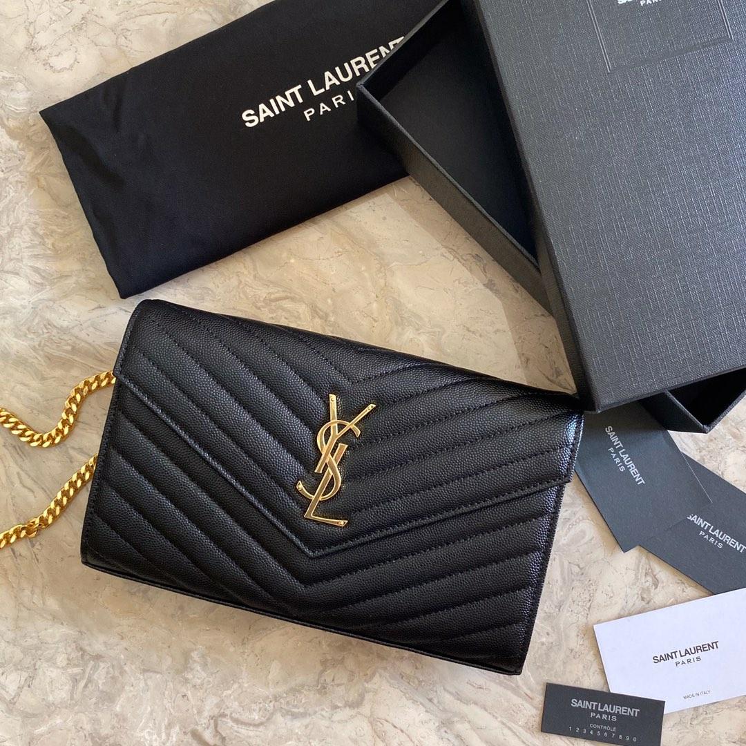 Saint Laurent Chain Wallet (22.5*14*4cm) - DesignerGu