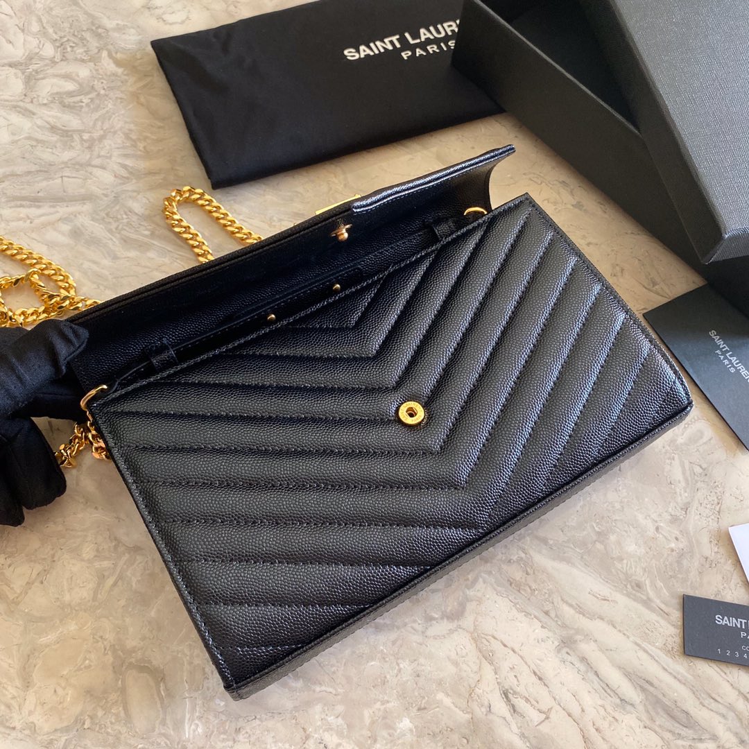 Saint Laurent Chain Wallet (22.5*14*4cm) - DesignerGu