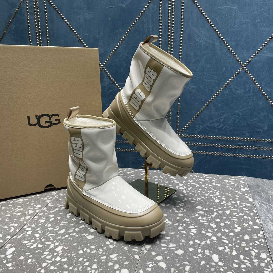 Ugg Classic Brellah Logo-print Boots - DesignerGu