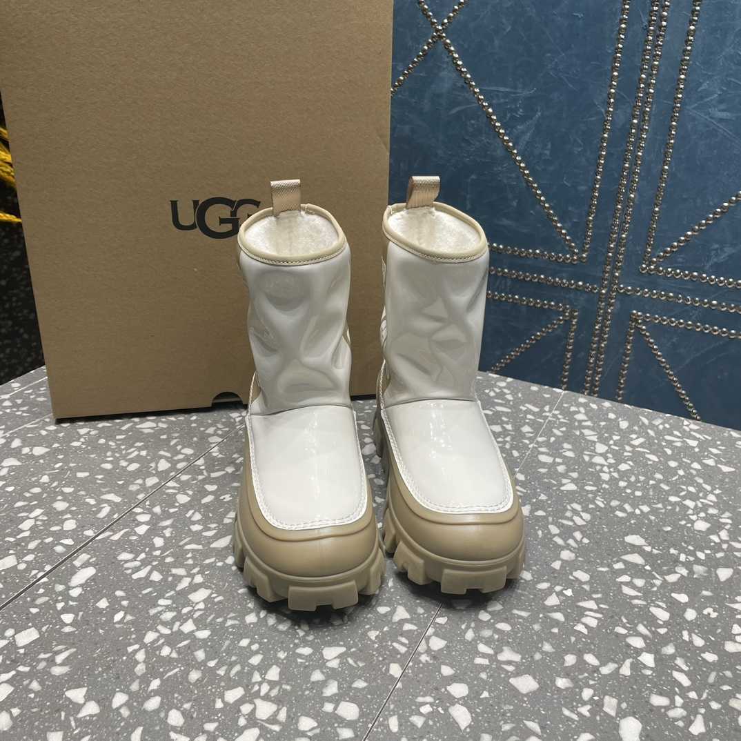 Ugg Classic Brellah Logo-print Boots - DesignerGu