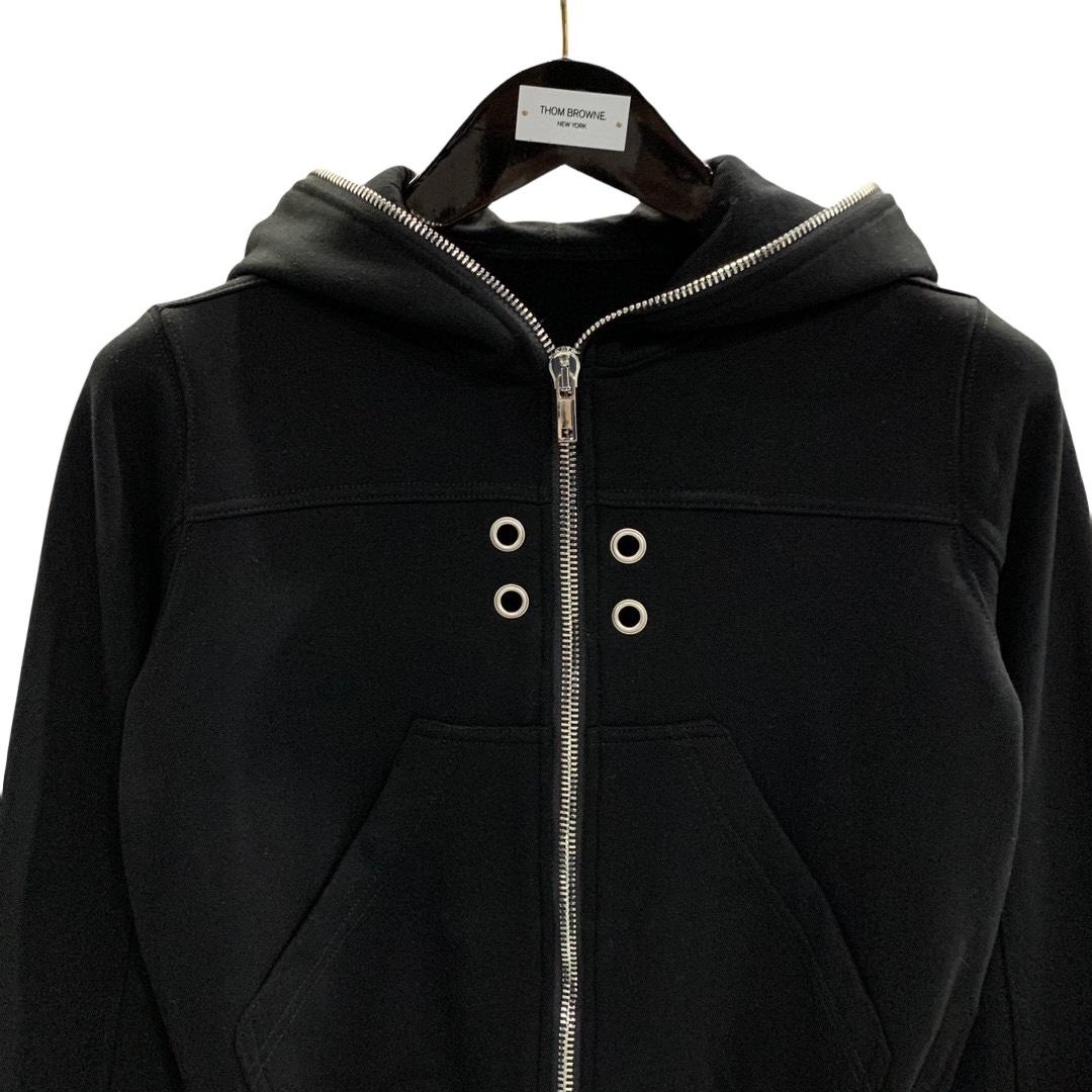 Rick Owens Eyelet-detail Zip-up Hoodie - DesignerGu