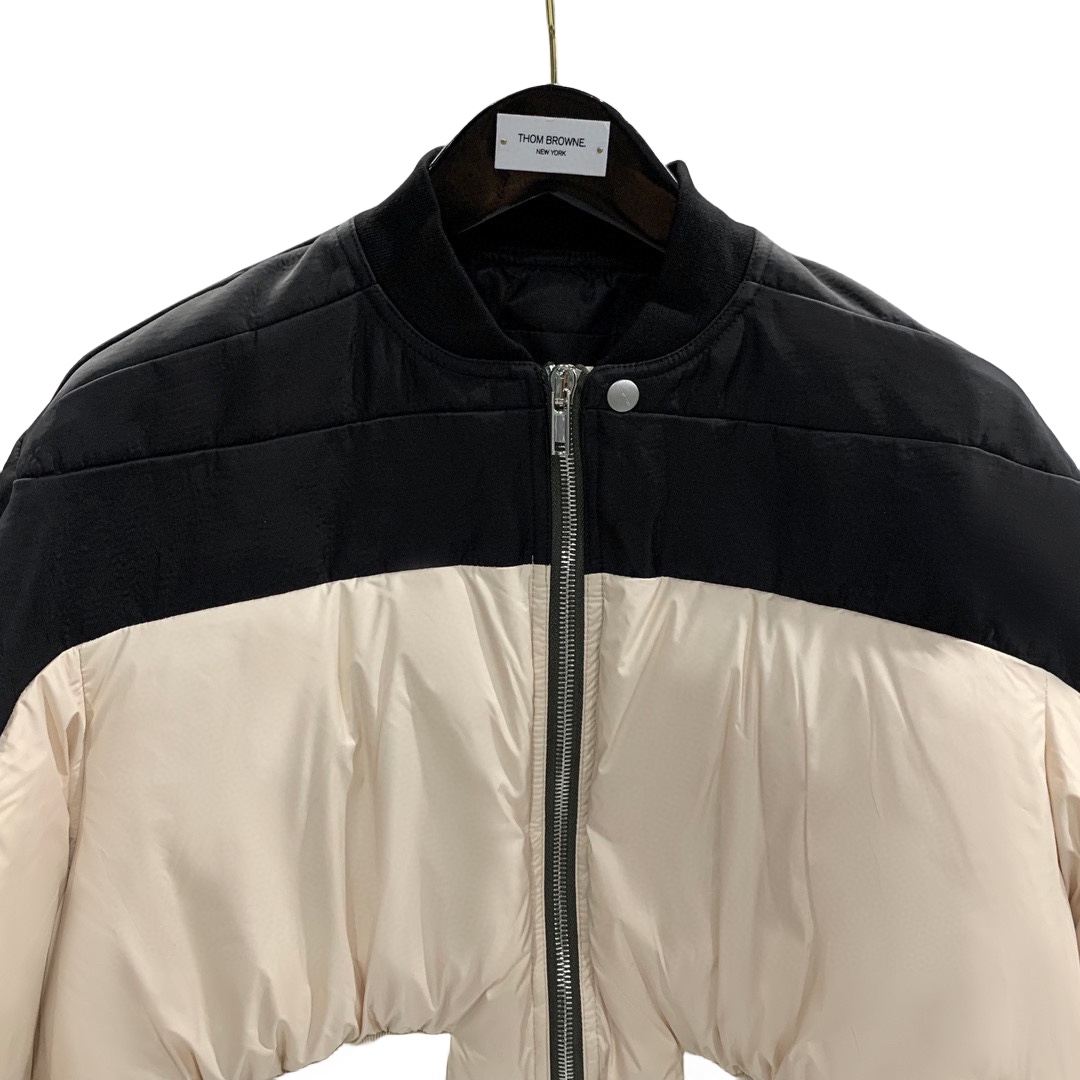 Rick Owens Black Girdered Bomber - DesignerGu