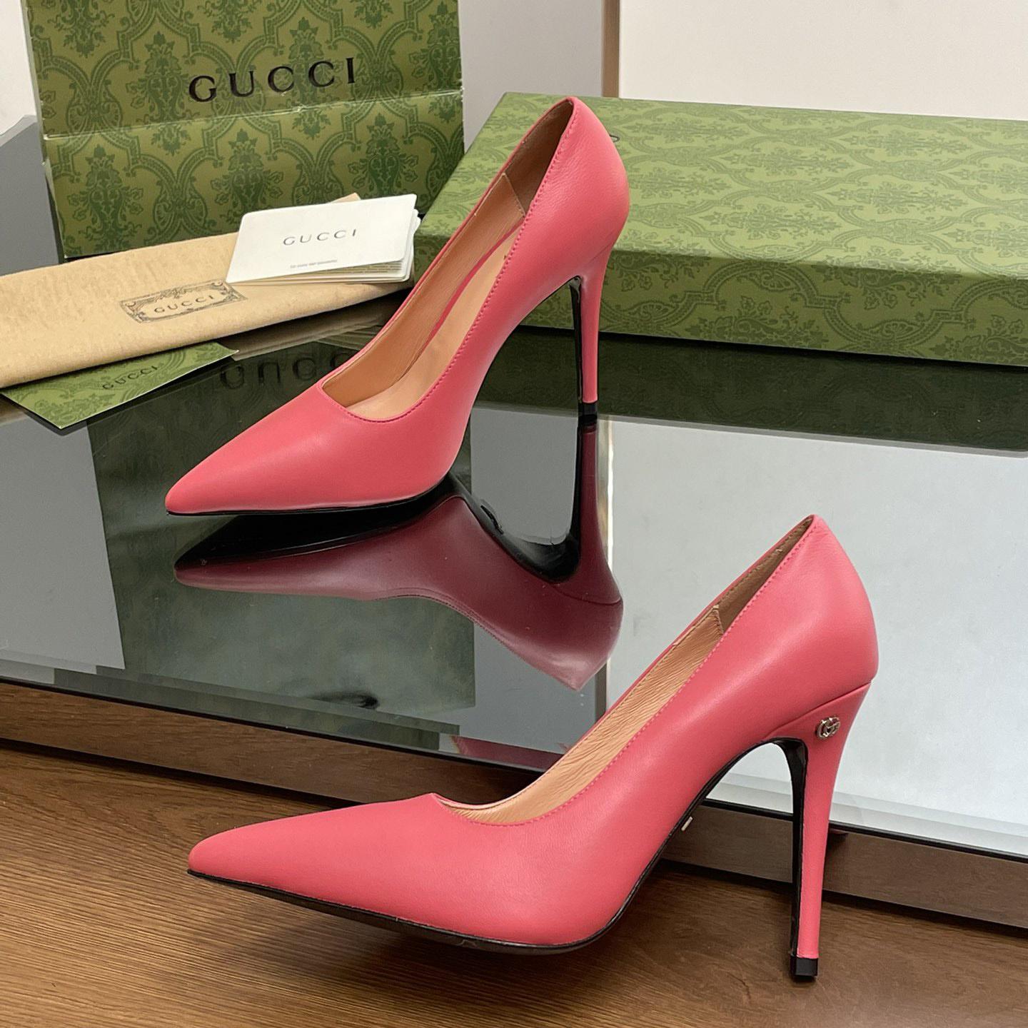 Gucci Women's Mid-heel Pump - DesignerGu