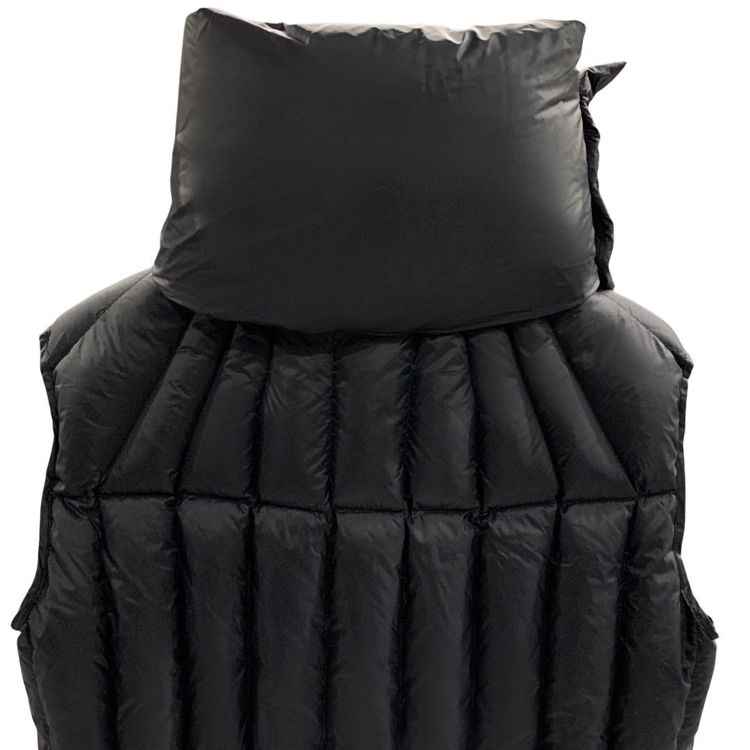 Rick Owens Black Quilted Down Vest - DesignerGu