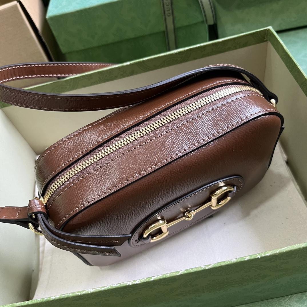 Gucci Horsebit 1955 Small Shoulder Bag (20x 13x 6cm) - DesignerGu