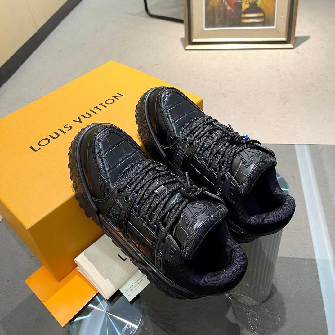 Louis Vuitton LV Trainer Sneaker - DesignerGu