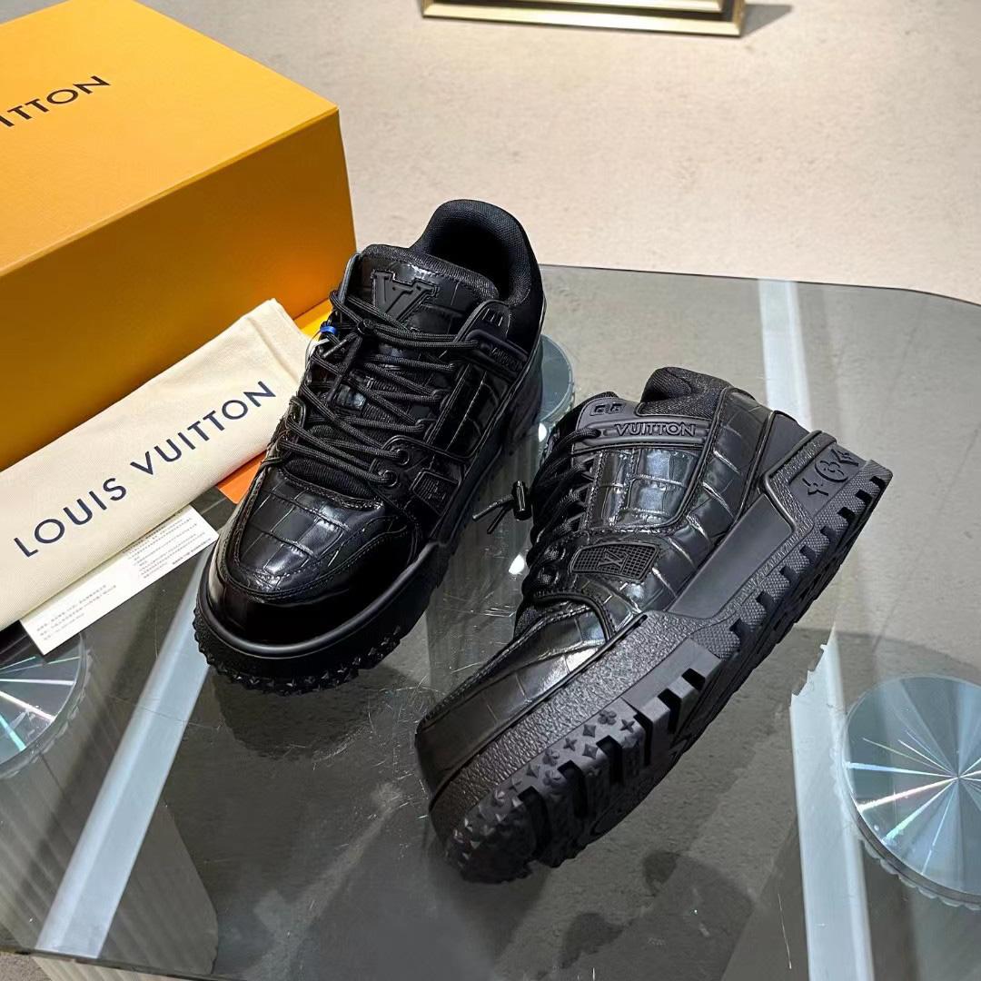 Louis Vuitton LV Trainer Sneaker - DesignerGu