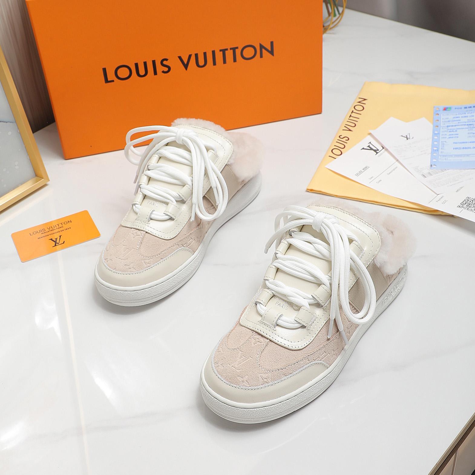 Louis Vuitton Lous Open Back Sneaker - DesignerGu