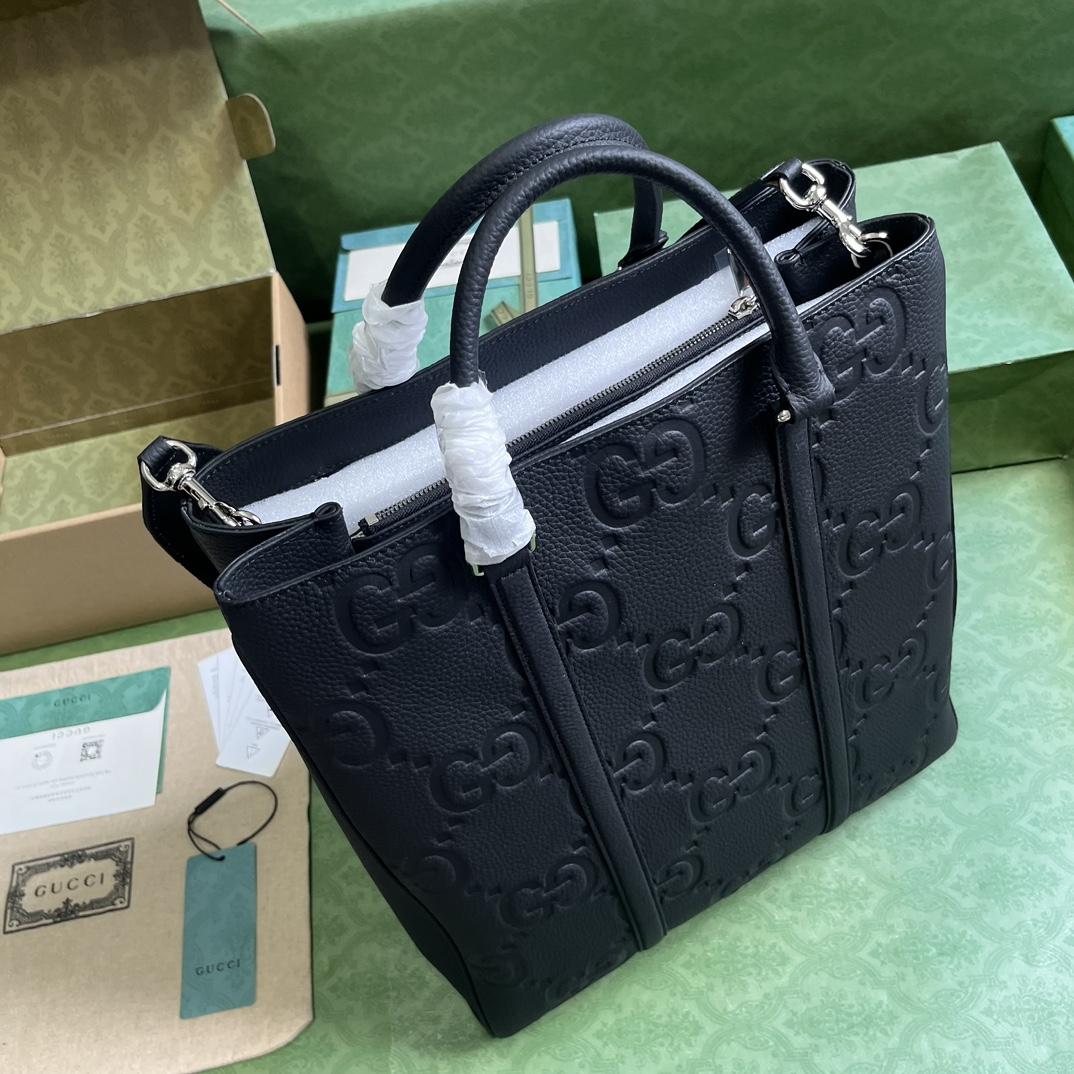 Gucci Jumbo GG Medium Tote Bag(36.5x 42x 13cm) - DesignerGu