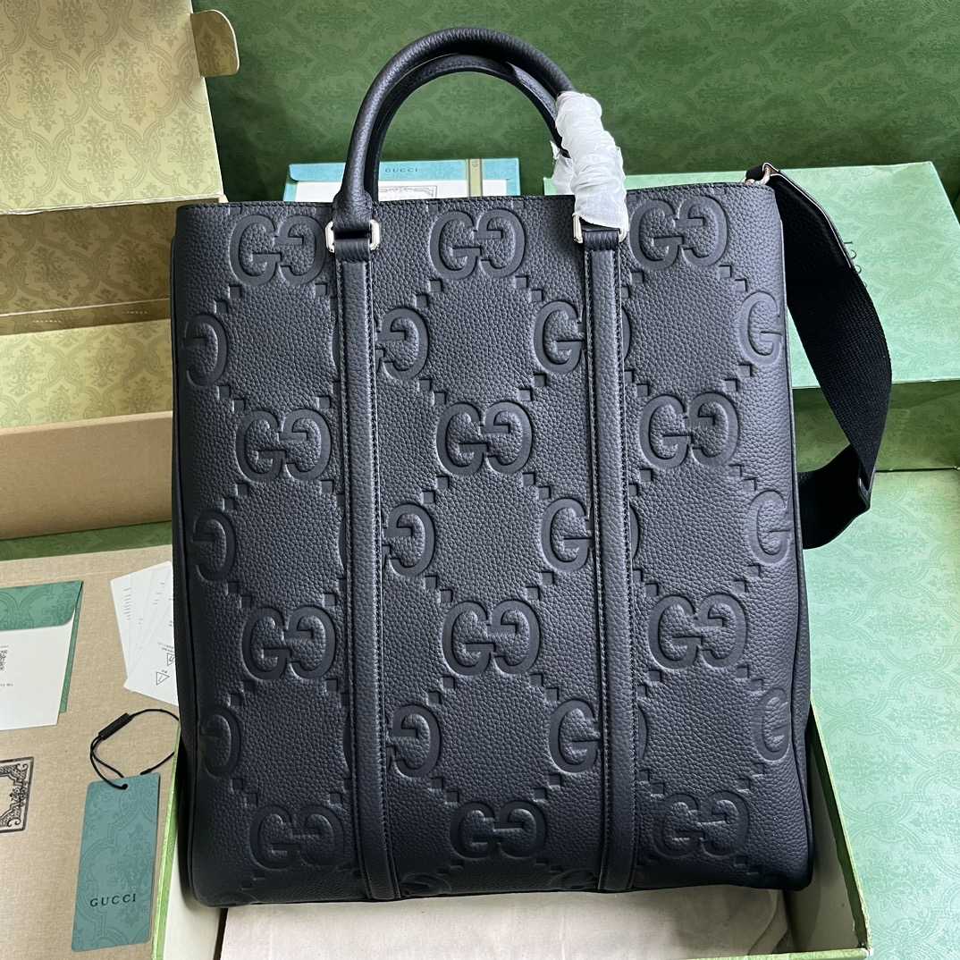 Gucci Jumbo GG Medium Tote Bag(36.5x 42x 13cm) - DesignerGu