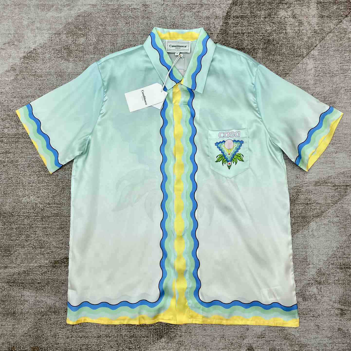 Casablanca Cuban Collar Shirt - DesignerGu