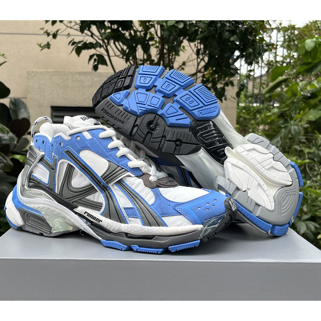 Balenciaga Runner Sneaker In Blue - DesignerGu