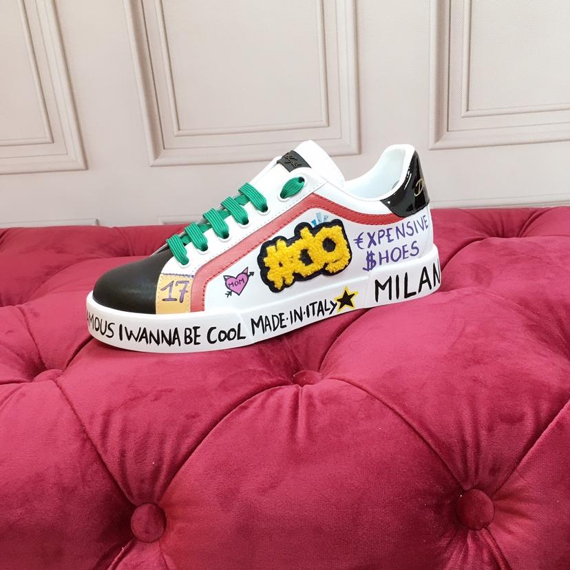 Dolce & Gabbana Portofino 'Emis Killa' Sneakers - DesignerGu