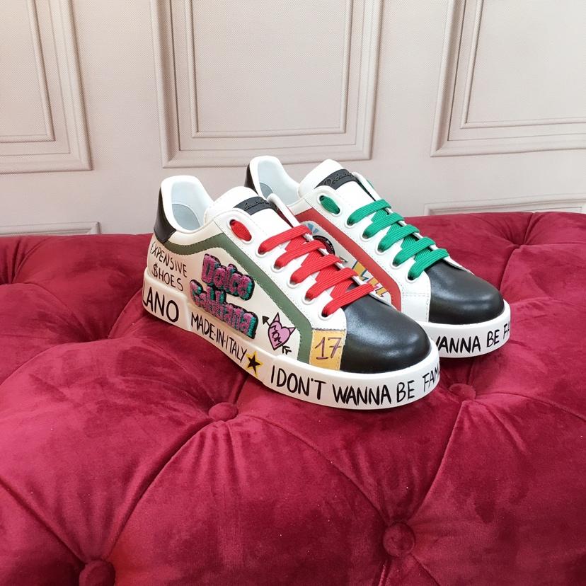 Dolce & Gabbana Portofino 'Emis Killa' Sneakers - DesignerGu