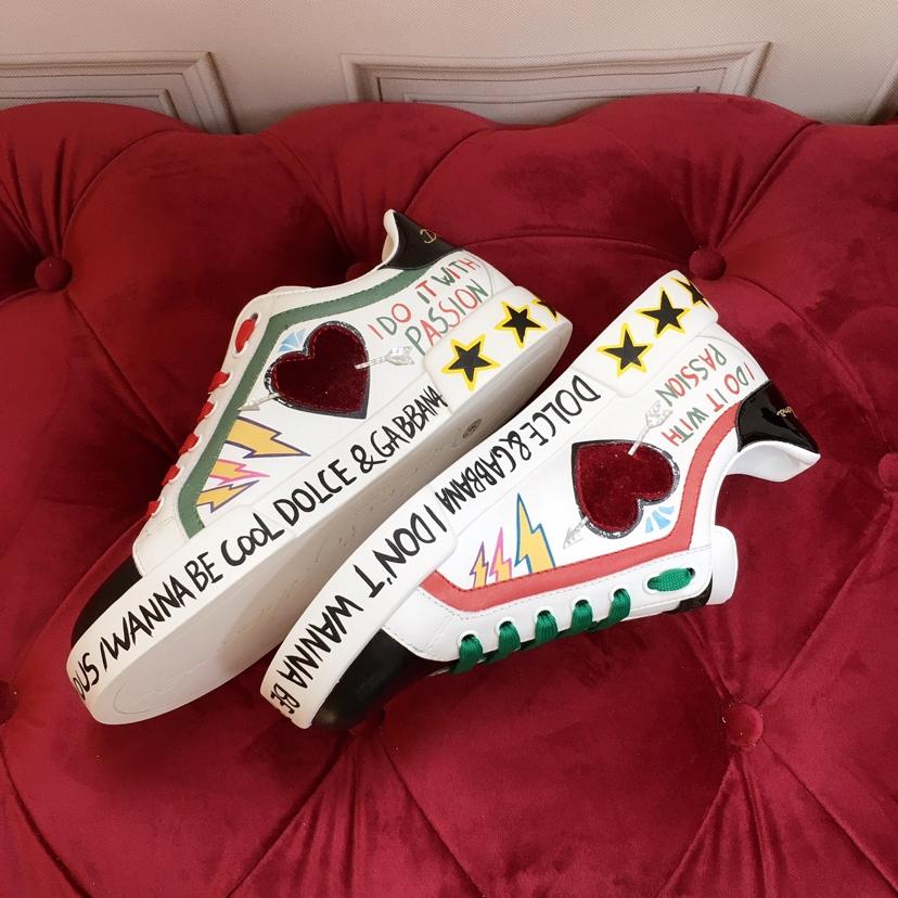 Dolce & Gabbana Portofino 'Emis Killa' Sneakers - DesignerGu