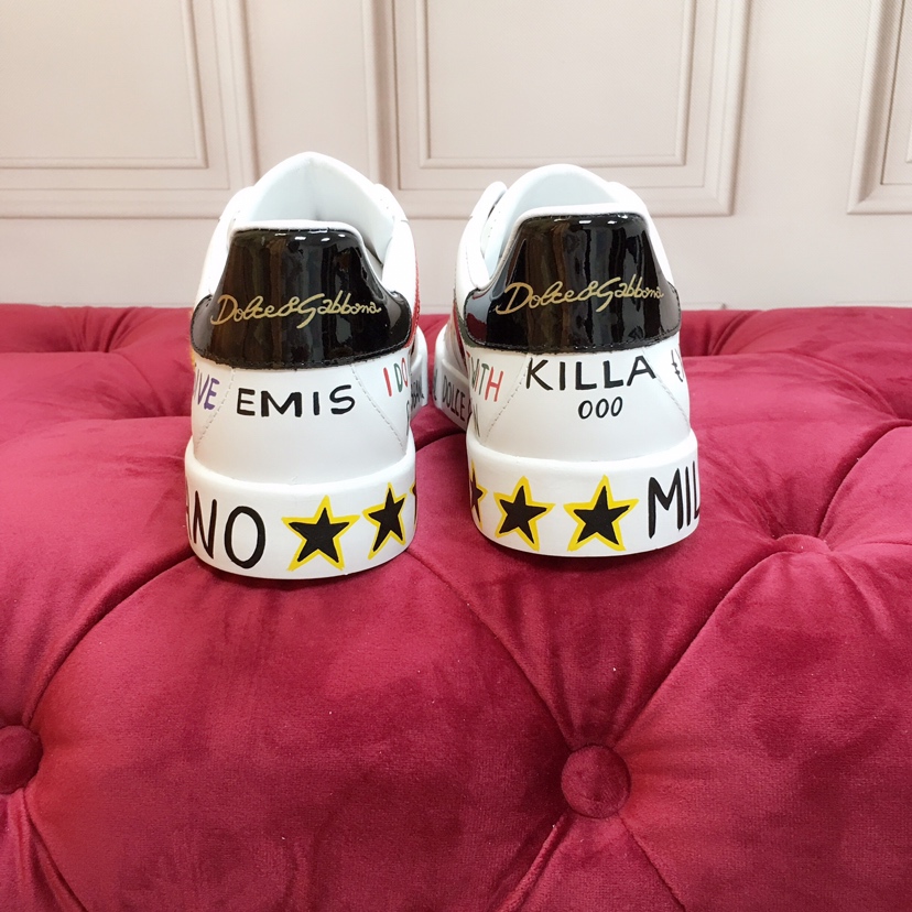 Dolce & Gabbana Portofino 'Emis Killa' Sneakers - DesignerGu