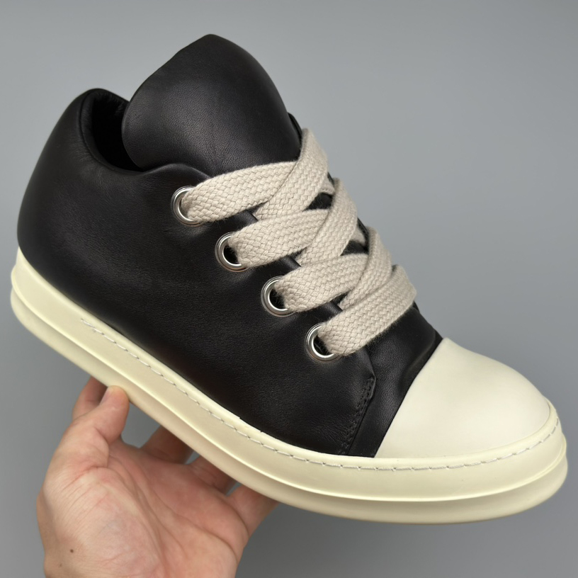 Rick Owens Lace-up Low-top Sneakers  - DesignerGu