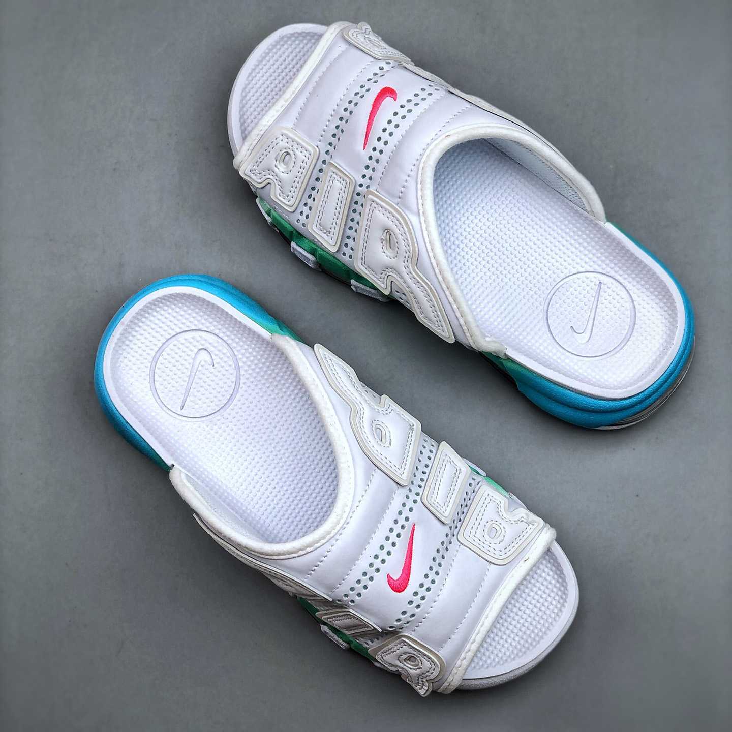 Nike Air More Uptempo Slide   FN3437 161 - DesignerGu