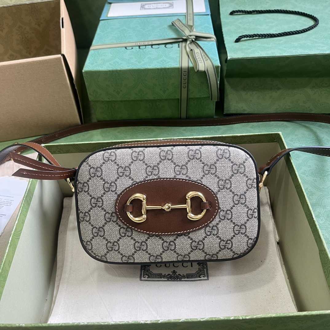 Gucci Horsebit 1955 Small Shoulder Bag (20x 13x 6cm) - DesignerGu