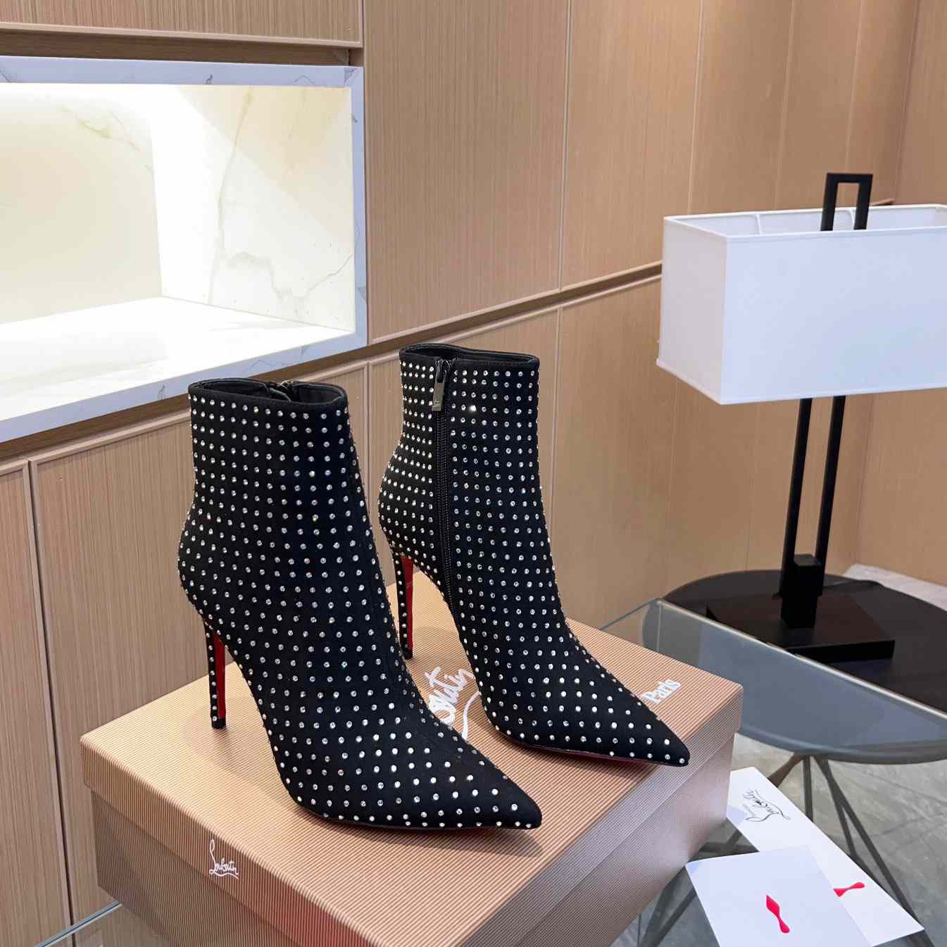 Christian Louboutin So Kate Booty Plume Boots 100 - DesignerGu