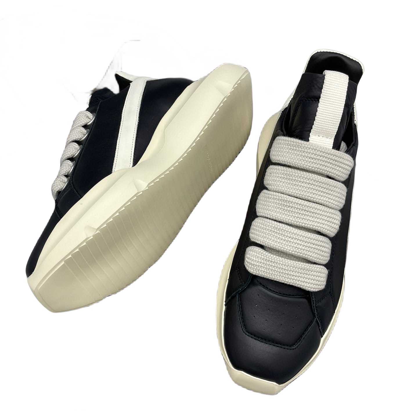 Rick Owens Geth Chunky High-top Sneakers - DesignerGu