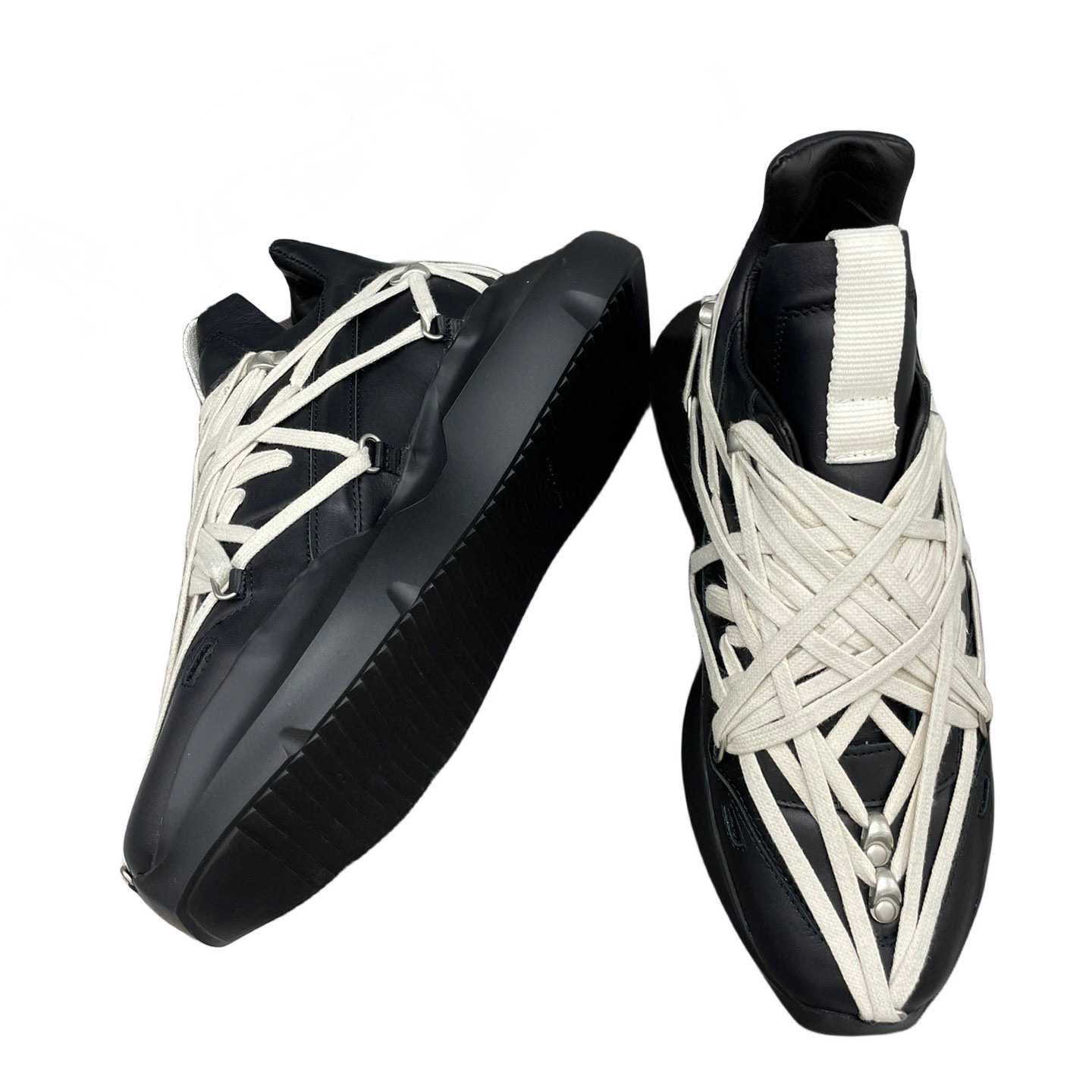 Rick Owens Geth Chunky High-top Sneakers - DesignerGu