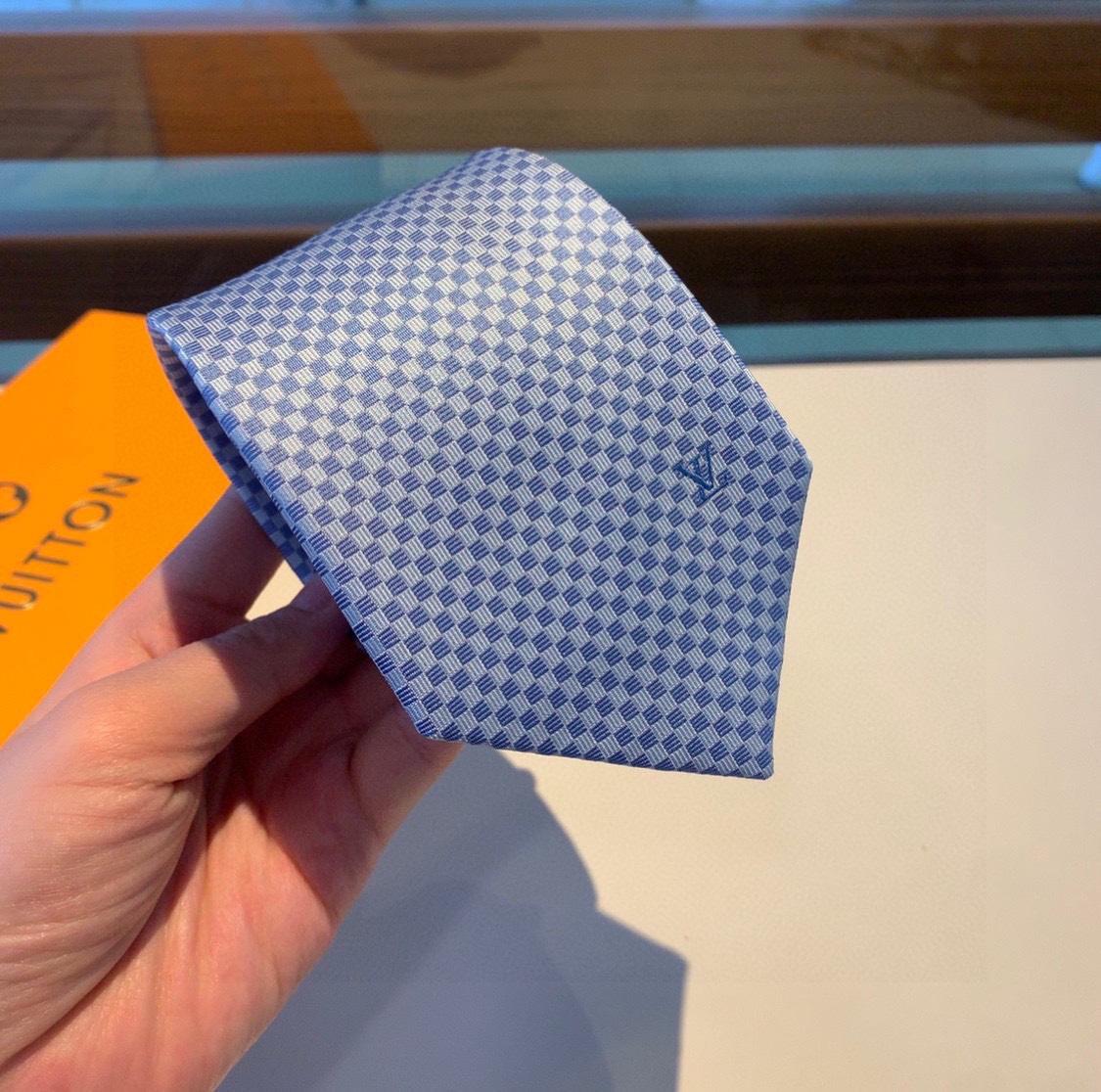 Louis Vuitton Micro Damier Tie - DesignerGu