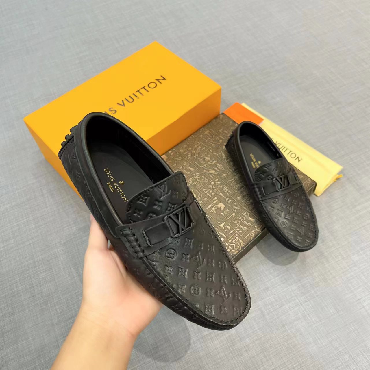 Louis Vuitton Hockenheim Moccasin (upon uk size)   - DesignerGu