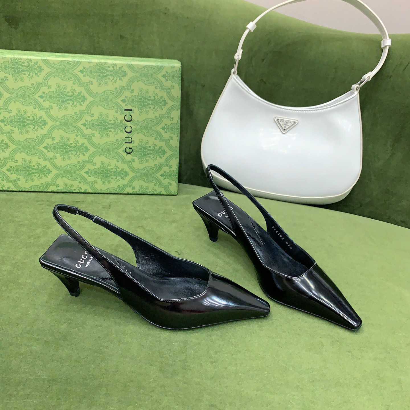 Gucci Women's Slingback Pump - DesignerGu