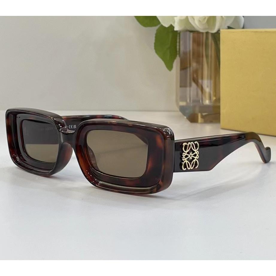 Loewe Rectangular Sunglasses - DesignerGu