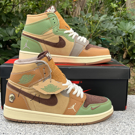 Zion Williamson x Air Jordan 1   OG “Voodoo” Sneaker    DZ7292-100 - DesignerGu