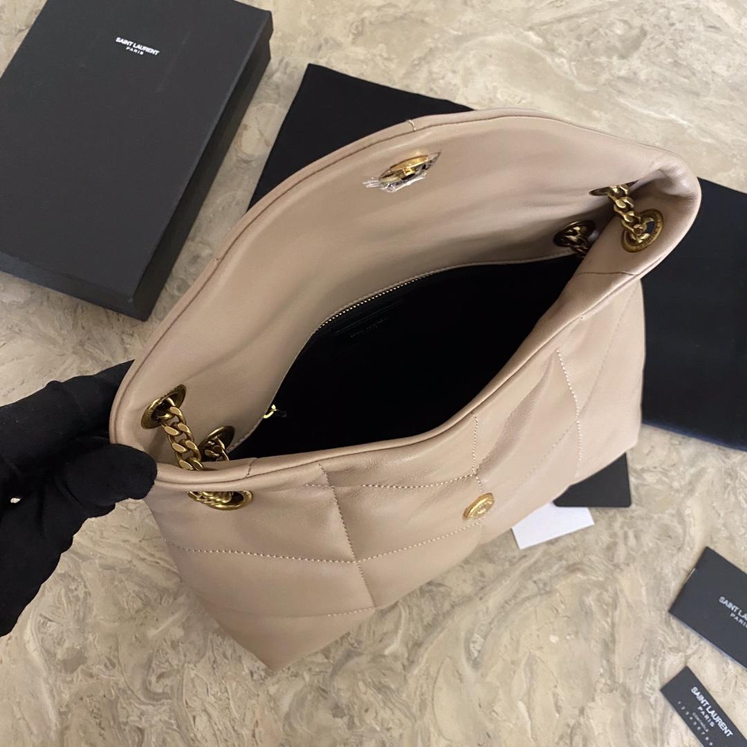 Saint Laurent Puffer Small In Nappa Leather - DesignerGu