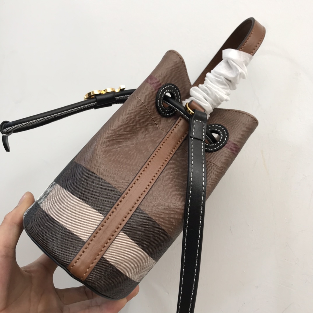 Burberry Mini TB Bucket Bag - DesignerGu