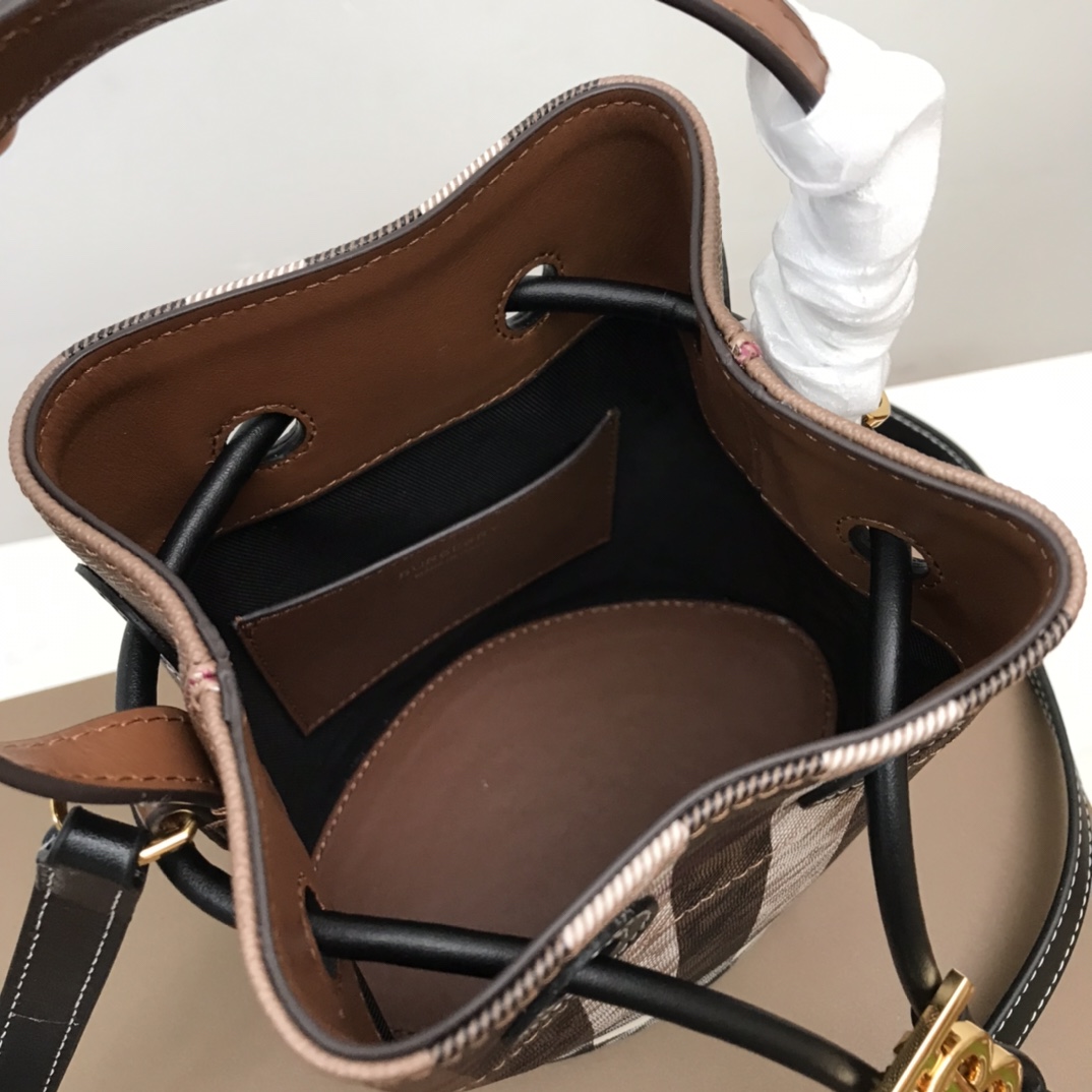 Burberry Mini TB Bucket Bag - DesignerGu