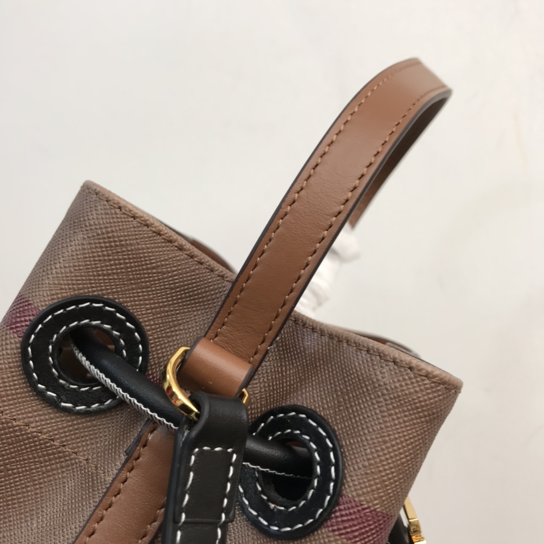 Burberry Mini TB Bucket Bag - DesignerGu