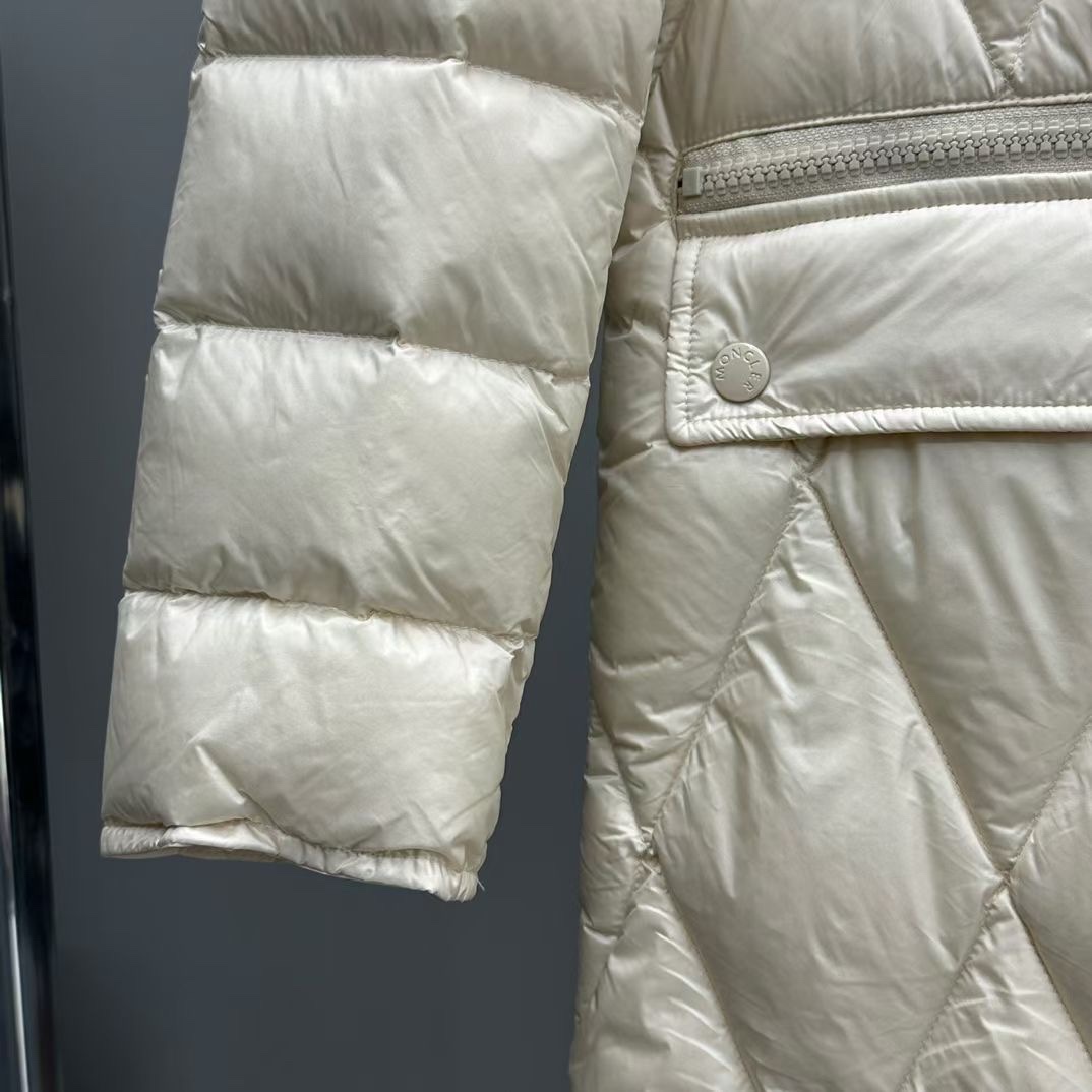 Moncler Serilong Long Down Jacket - DesignerGu