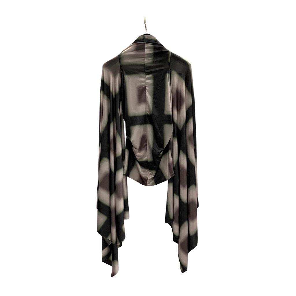 Rick Owens Semi-sheer Draped Top - DesignerGu