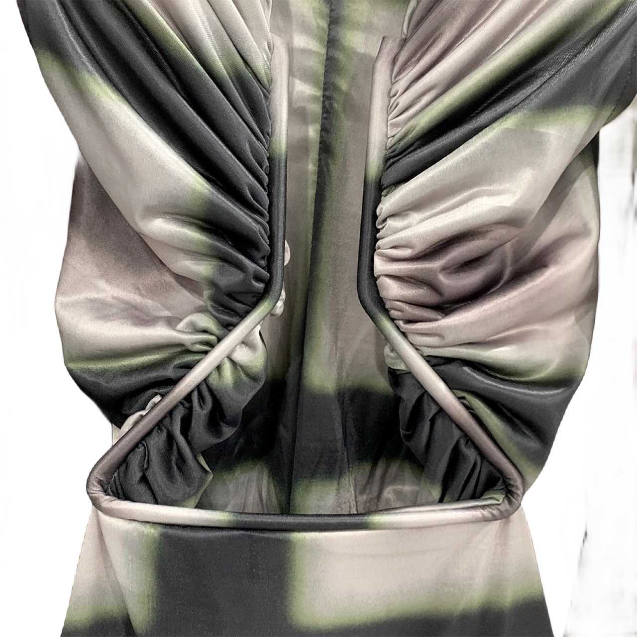 Rick Owens Semi-sheer Draped Top - DesignerGu