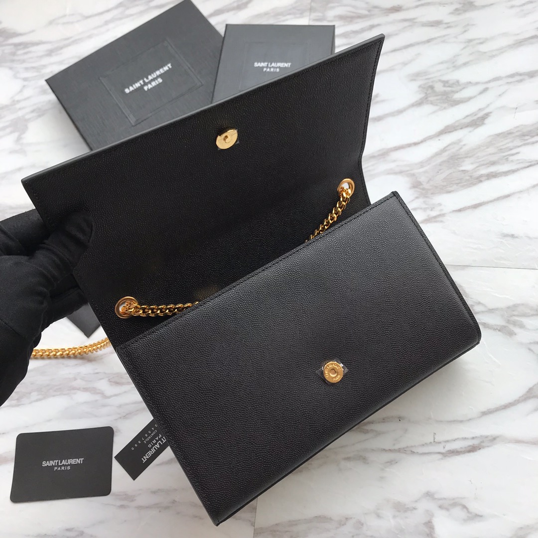 Saint Laurent Kate Medium Leather Shoulder Bag (24*14.5*5.5cm) - DesignerGu