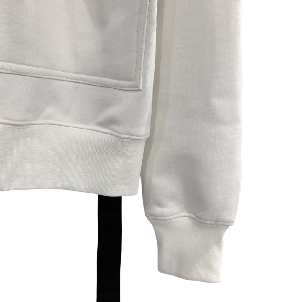 Rick Owens Man White Sweatshirts - DesignerGu