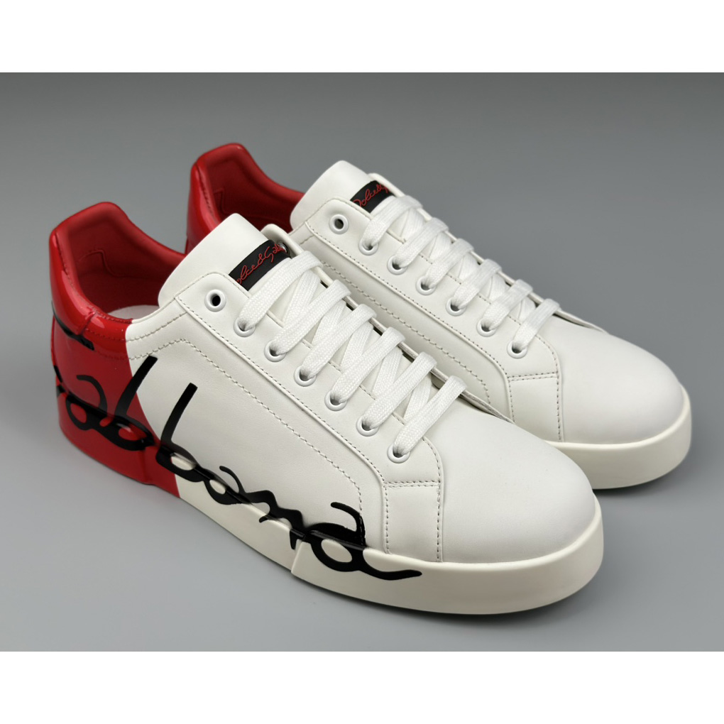 Dolce & Gabbana Leather Sneakers - DesignerGu