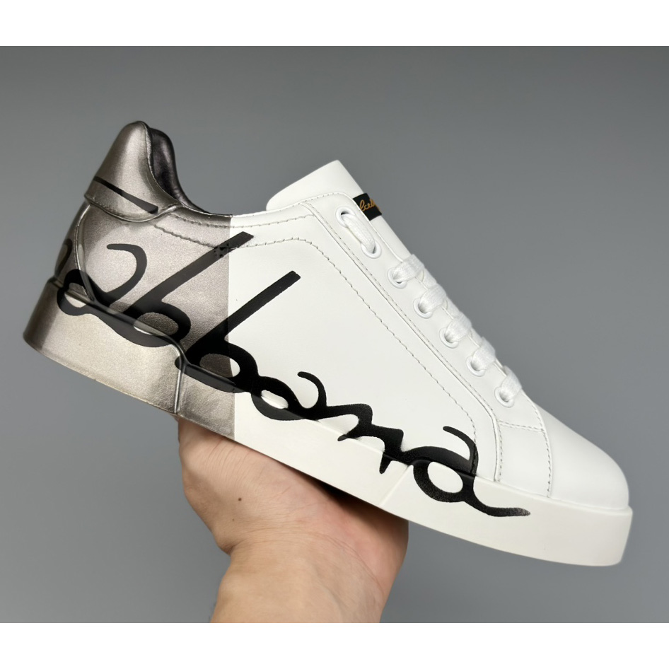 Dolce & Gabbana Leather Sneakers - DesignerGu