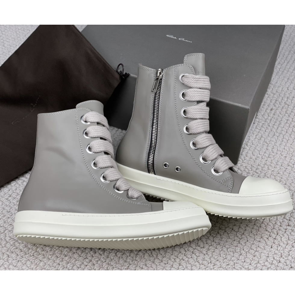 Rick Owens High-Top Sneakers - DesignerGu